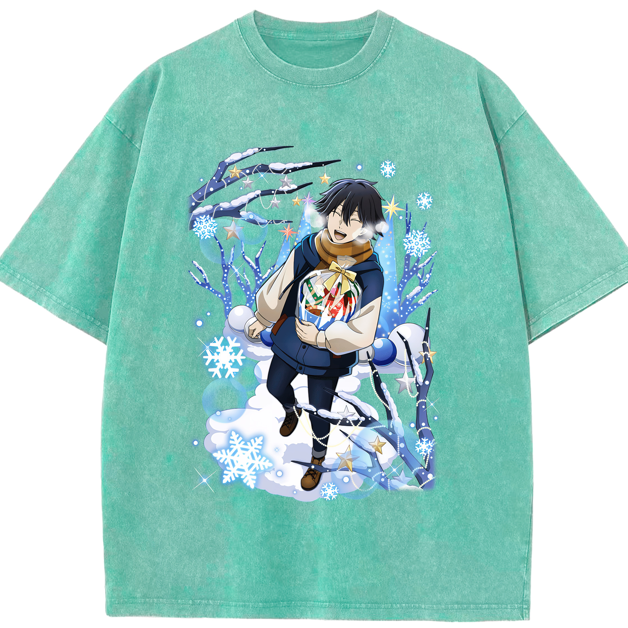 （画像用） 文豪ストレイドッグス Bungo Stray Dogs 綿100% ヴィンテージ風 半袖Tシャツ（フロントプリント）